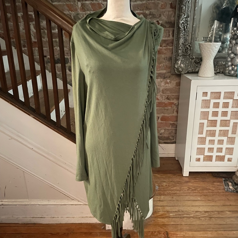 Fringe detail topper/jacket